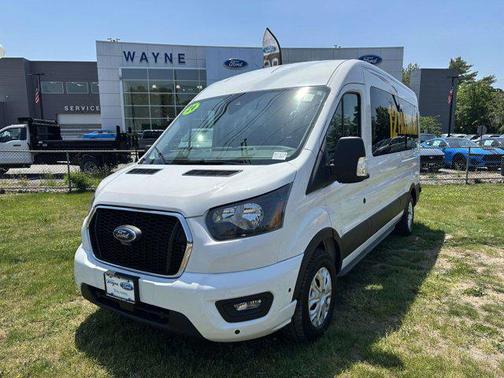 Oxford White 2024 Ford Transit-350 XLT