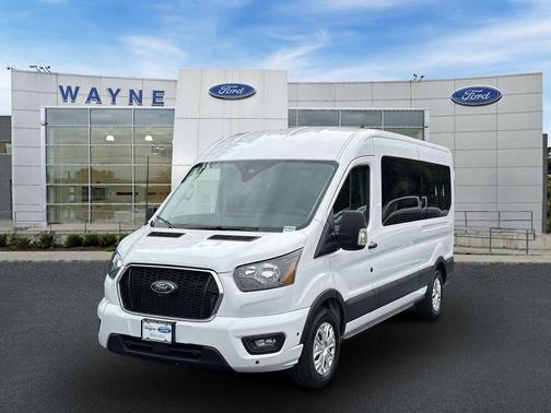 Oxford White 2025 Ford Transit-350 XLT