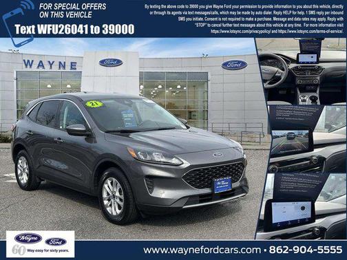 Carbonized Gray Metallic 2021 Ford Escape SE