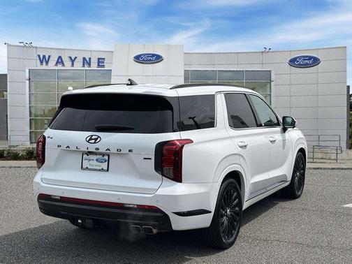 Hyper White 2024 Hyundai PALISADE Calligraphy Night Edition
