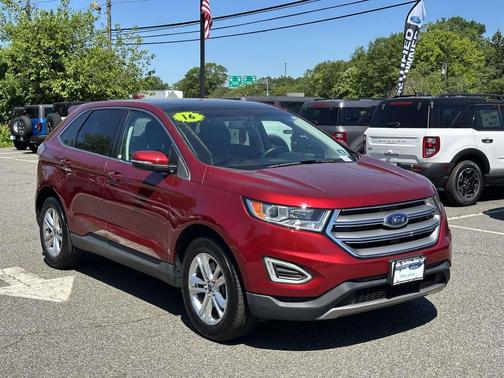 Ruby Red Metallic Tinted Clearcoat 2016 Ford Edge SEL