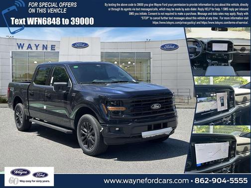 Antimatter Blue Metallic 2026 Ford F-150 XLT