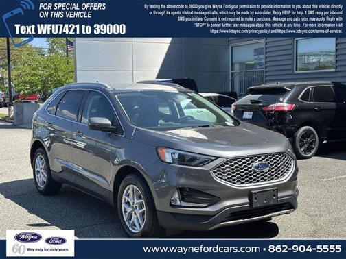 Carbonized Gray Metallic 2023 Ford Edge SEL