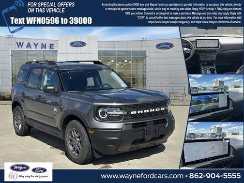 Carbonized Gray Metallic 2026 Ford Bronco Sport Big Bend