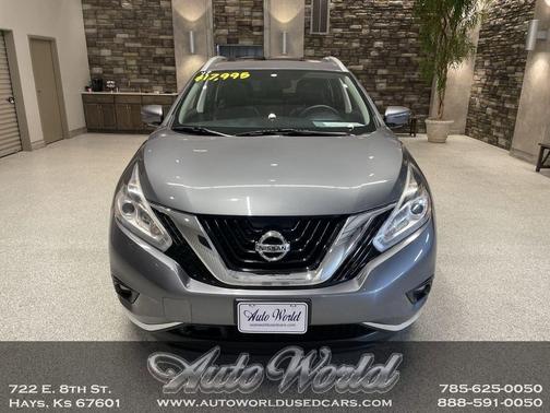 Gun Metallic 2017 Nissan Murano Platinum