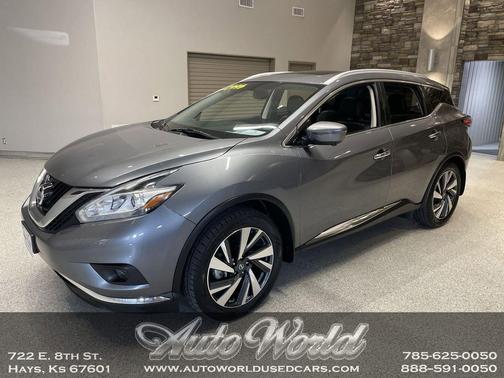Gun Metallic 2017 Nissan Murano Platinum