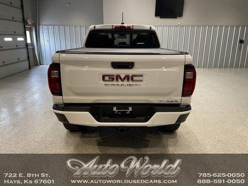 Summit White 2026 GMC Canyon AT4X
