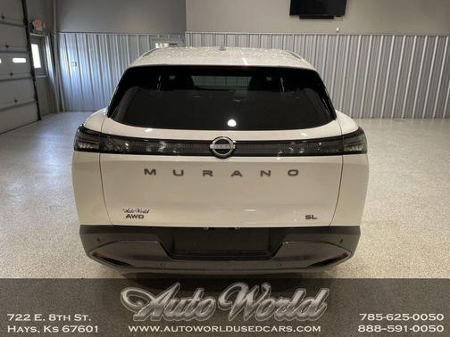 Everest White Pearl Tricoat 2025 Nissan Murano SL