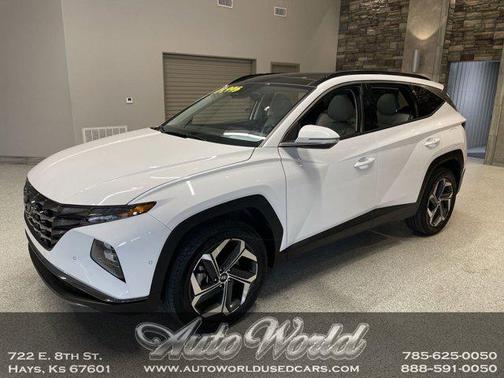 Serenity White Pearl 2023 Hyundai TUCSON Limited