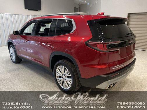 Volcanic Red Tintcoat 2025 GMC Acadia AWD Elevation