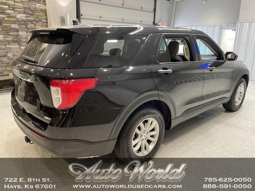 AGATE BLACK METALLIC 2020 Ford Explorer Base
