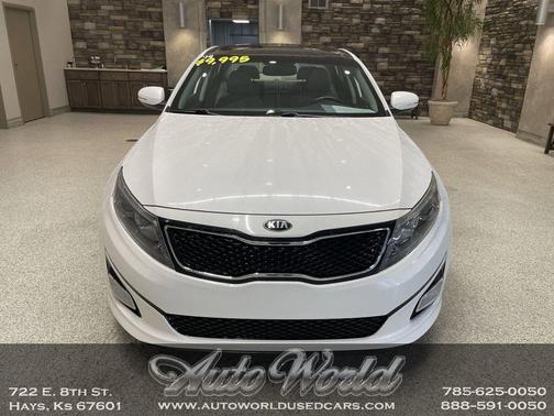 Snow White Pearl 2014 Kia Optima EX