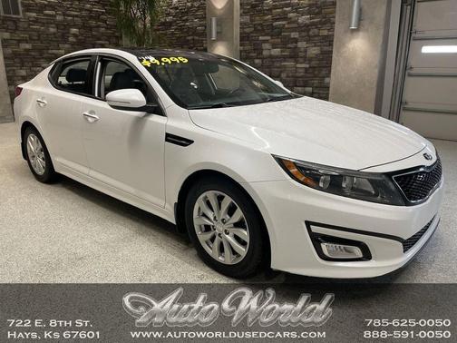 Snow White Pearl 2014 Kia Optima EX