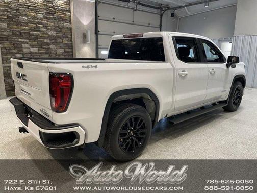 Summit White 2023 GMC Sierra 1500 Elevation