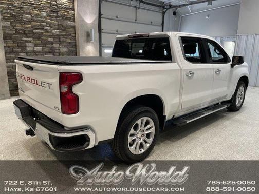 Summit White 2022 Chevrolet Silverado 1500 LTZ