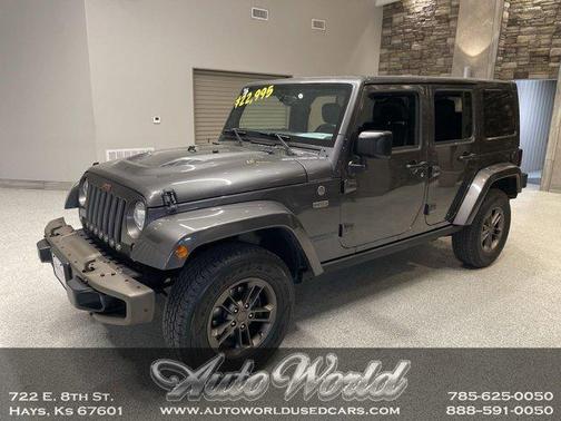 Granite Crystal Metallic Clearcoat 2016 Jeep Wrangler 75th Anniversary