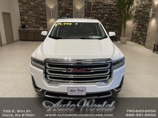 Summit White 2020 GMC Acadia AWD SLT