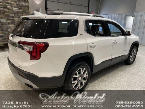Summit White 2020 GMC Acadia AWD SLT