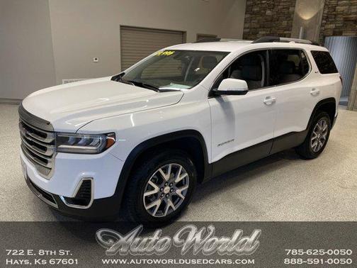 Summit White 2020 GMC Acadia AWD SLT