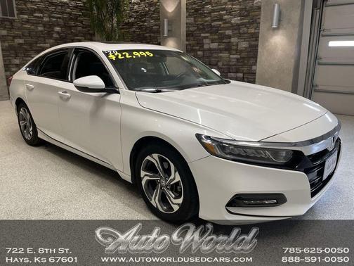 Platinum White Pearl 2020 Honda Accord EX-L 1.5T