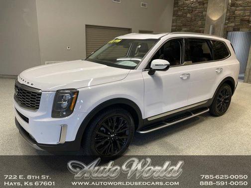 Glacial White Pearl 2021 Kia Telluride SX