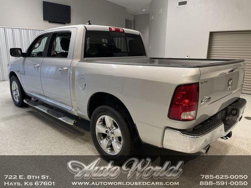Bright Silver Metallic Clearcoat 2015 RAM 1500 Big Horn