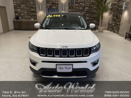 White Clearcoat 2018 Jeep Compass Limited