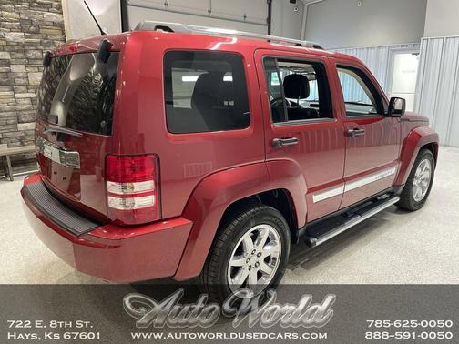 Deep Cherry Red Crystal Pearlcoat 2012 Jeep Liberty Limited