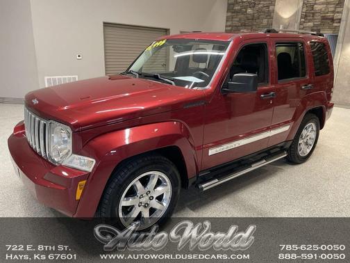 Deep Cherry Red Crystal Pearlcoat 2012 Jeep Liberty Limited
