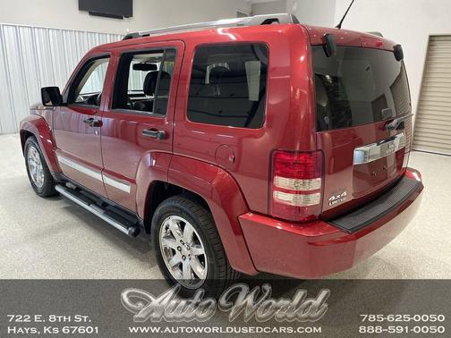 Deep Cherry Red Crystal Pearlcoat 2012 Jeep Liberty Limited