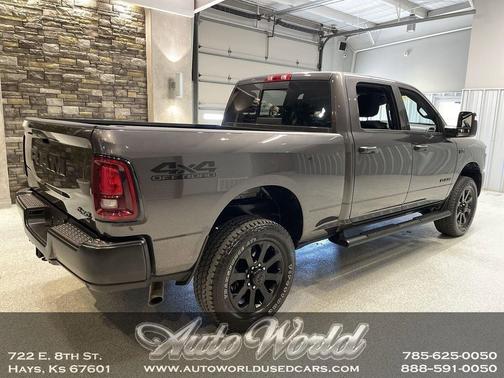 Granite Crystal Metallic Clearcoat 2025 RAM 2500 Tradesman Crew Cab 4x4 6'4' Box