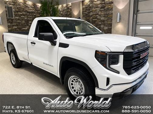 Summit White 2025 GMC Sierra 1500 Pro