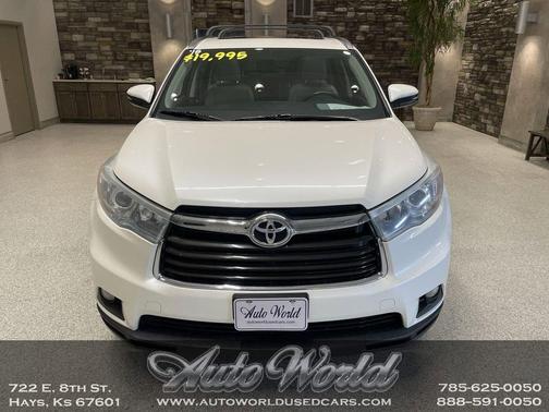 Blizzard Pearl 2015 Toyota Highlander XLE