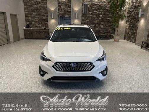 Crystal White Pearl 2024 Subaru Impreza RS