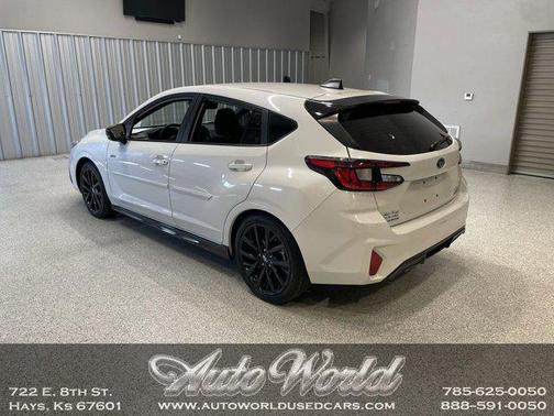 Crystal White Pearl 2024 Subaru Impreza RS