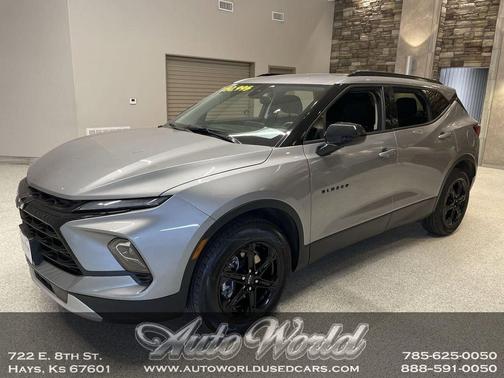 Sterling Gray Metallic 2023 Chevrolet Blazer 2LT