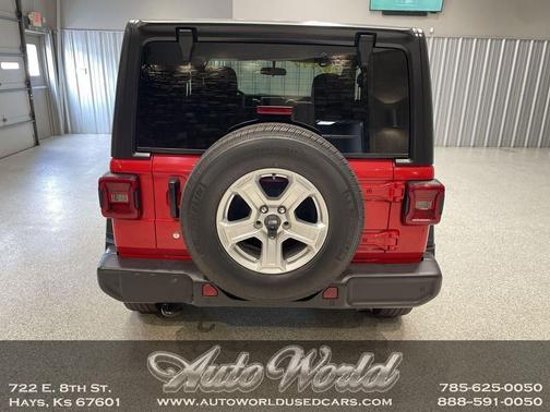 Firecracker Red Clearcoat 2019 Jeep Wrangler Sport S
