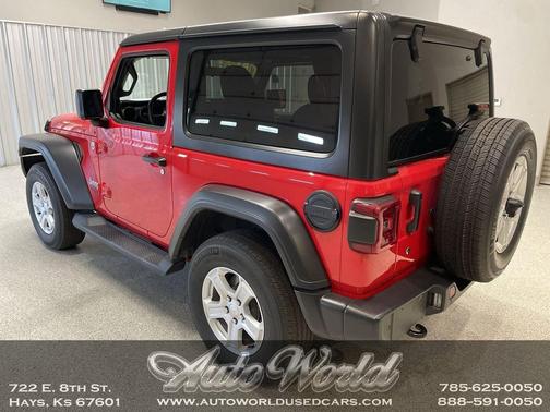 Firecracker Red Clearcoat 2019 Jeep Wrangler Sport S