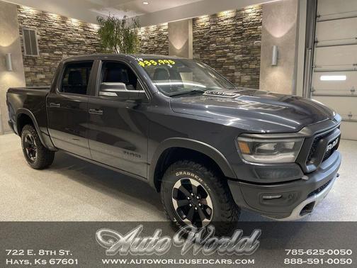 Maximum Steel Metallic Clearcoat 2019 RAM 1500 Rebel