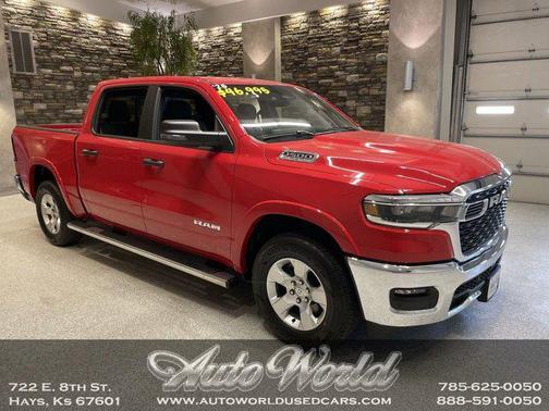 Flame Red Clearcoat 2025 RAM 1500 Big Horn/Lone Star