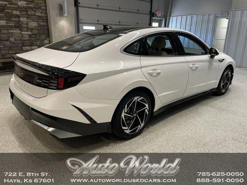 Serenity White 2024 Hyundai SONATA SEL