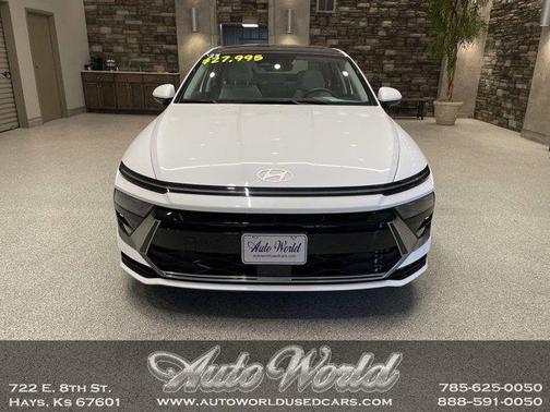 Serenity White 2024 Hyundai SONATA SEL