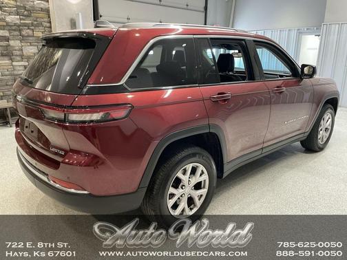 Velvet Red Pearlcoat 2022 Jeep Grand Cherokee Limited