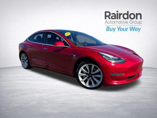 Red Multi-Coat 2020 Tesla Model 3 Long Range