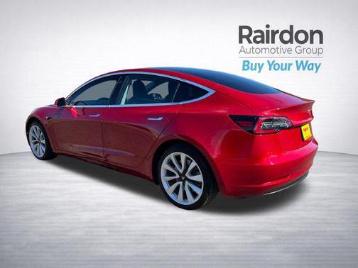 Red Multi-Coat 2020 Tesla Model 3 Long Range