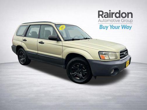 Sierra Gold Metallic 2003 Subaru Forester 2.5 X