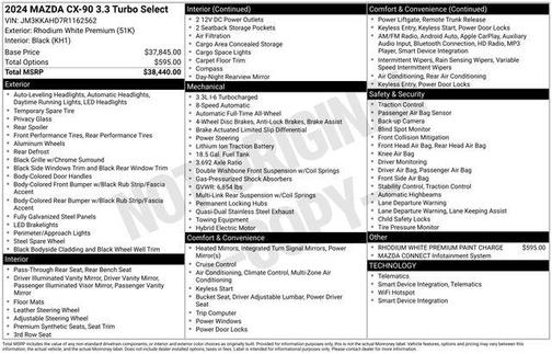 2024 Mazda CX-90 3.3 Turbo S