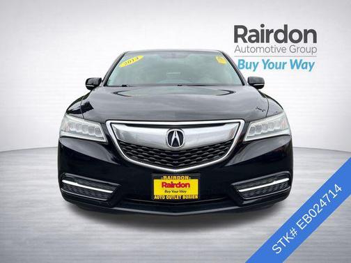 Crystal Black Pearl 2014 Acura MDX 3.5L