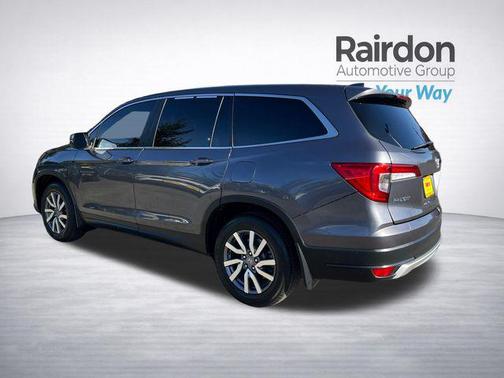 Modern Steel Metallic 2021 Honda Pilot 2WD EX-L