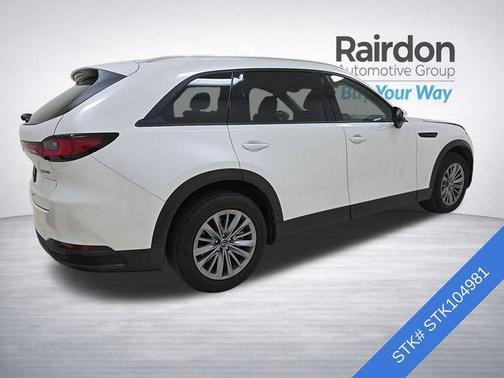 Rhodium White Premium 2024 Mazda CX-90 3.3 Turbo Preferred Plus